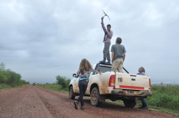 Tracking animals with an RDF aeriel