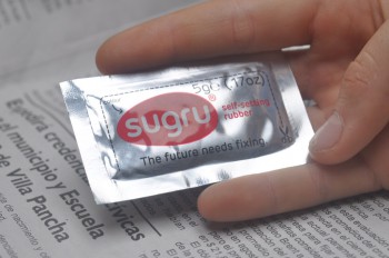 One packet of Sugru contains either 4 or 8 sachets like this one.