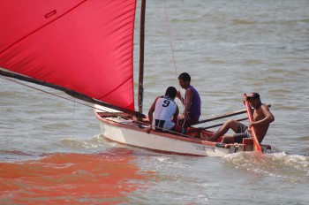 Racing canoa in Jacare (Parana)