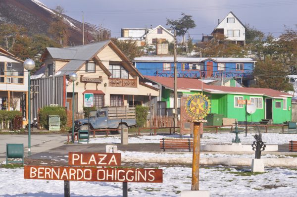 Houses in the centre of Puerto Williams