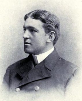 Ernest Shackleton, in his late twenties